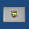 SpongeBob SquarePants Mermaidman and Barnacleboy Unite Logo Die Cut Sticker