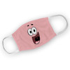 SpongeBob SquarePants Patrick Big Face Washable Face Mask