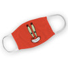 SpongeBob SquarePants Mr. Krabs Big Face Washable Face Mask