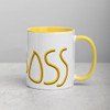 Mug with Color Inside   - The Boss