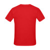 #Rossolini1.com# Gold Writing Red Men's T-Shirt