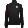 Leviathan Cross Embroidered Ladies' Performance Colorblock Full Zip