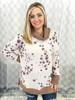 Shine Through the Darkness Top in Cream Shine Through the Darkness Top in Cream