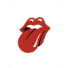 Original Licks Tongue Logo 1971 Lithograph