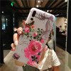 Case for iPhone X 8 7 6 6s for Huawei P20 P21 Pro Flowerpattern Matte Phone Case
