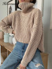 Turtle Neck Oversized Sweater