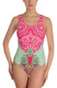 Classic Mandala One-Piece Swimsuit
