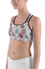 Floral Hispid Sports Bra