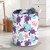 Turtle Print laundry basket