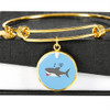 I Love Shark Bangle