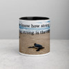Turtle Mug with Color Inside