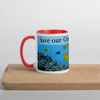 Turtle Mug with Color Inside