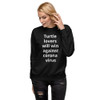 Turtle Unisex Fleece Pullover