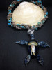 Special edition sea turtle pendant with sea shell necklace Special edition sea turtle pendant with sea shell necklace