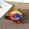 Handmade Sea Turtle Sculpture Art Glass Blown