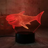 Shark  7 color changing LED lamp