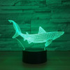 Shark  7 color changing LED lamp