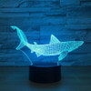 Shark  7 color changing LED lamp