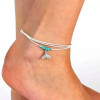 Shark / orca anklet bracelet