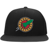 STC19 Sport-Tek Flat Bill High-Profile Snapback Hat