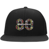 Graffiti Can Rehaxtonstudios Logo Sport-Tek Flat Bill High-Profile Snapback Hat