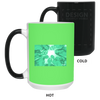 Zombies are Coming 15 oz. Color Changing Mug