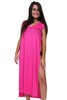 Women's Open Side Tunic Swimwear Cover-up Beach Dress