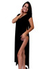 Women's Open Side Tunic Swimwear Cover-up Beach Dress