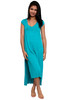 Women's Open Side Tunic Swimwear Cover-up Beach Dress