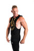 GET FIT NEVER QUIT STRINGER HOODIE