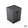 Hedgehog Hairdressing Barbers Black Scissor Holder Stand