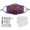 Fancy Moko PM2.5 Activated Carbon Filter Face Mask