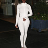 Turtleneck Skinny Jumpsuit