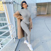 Turtleneck Skinny Jumpsuit
