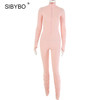 Turtleneck Skinny Jumpsuit