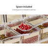 4Pcs/Set Acrylic Kitchen Seasoning Box Spice Jar