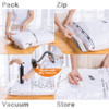 Vacuum Bag with Pump Clothe Storage Bag Luggage Travel Bags Space Saver Bag Save Wardrobe Space Airtight No Leak Vacuum Bag with Pump Clothe Storage Bag Luggage Travel Bags Space Saver Bag Save Wardrobe Space Airtight No Leak