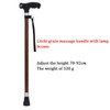Walking Stick  Old Man Telescopic Canes T Handle Baston Elder Stable Crutch No Slip Pole Folding Hiking Elderly Walk