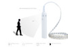 Flexible 2M LED Motion Sensing Nightlight - Under-bed, Baby Crib, Stairway - 2 Minute Simple Install