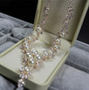 The Lovely Pearl and Rhinestone Necklace