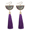 Basin and Tassel Earrings