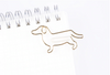 Dachshund Paper Clips