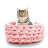Kneading Cat Bed - Soft Wicker Cat Bed - Soft Warm Knitted Cat Bed