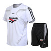 Men's Casual Short Sleeve T-shirt+Shorts Quick Drying 2 Piece Set Male Tracksuit Clothing Men Set Fitness Running Sporting Suits