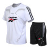 Men's Casual Short Sleeve T-shirt+Shorts Quick Drying 2 Piece Set Male Tracksuit Clothing Men Set Fitness Running Sporting Suits