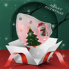 Christmas LED Light-Up Luminous Christmas Mask
