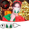 Christmas LED Light-Up Luminous Christmas Mask