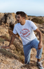 Couple Tops - New Crack Letter Print 100% Cotton O-Neck lover's T-shirt