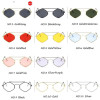 Men's Sunglass - Designer Small Square Colorful Lens Sunglasses