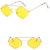 Men's Sunglass - Designer Small Square Colorful Lens Sunglasses